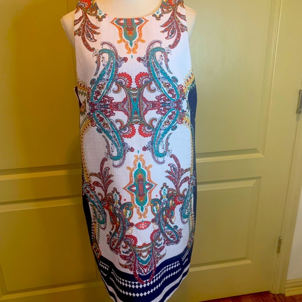 SL Fashions New York Sleeveless Dress, Size 14